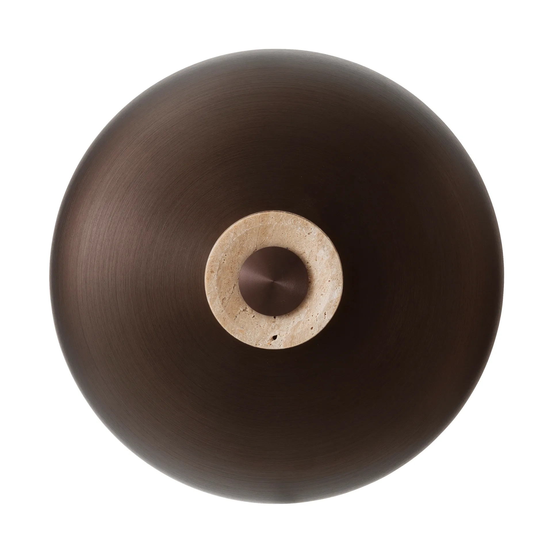 Reverse væglampe fast installation, Bronzed aluminium Audo Copenhagen