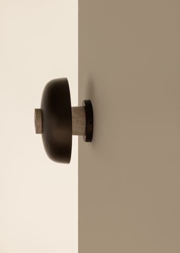 Reverse væglampe fast installation - Bronzed aluminium - Audo Copenhagen