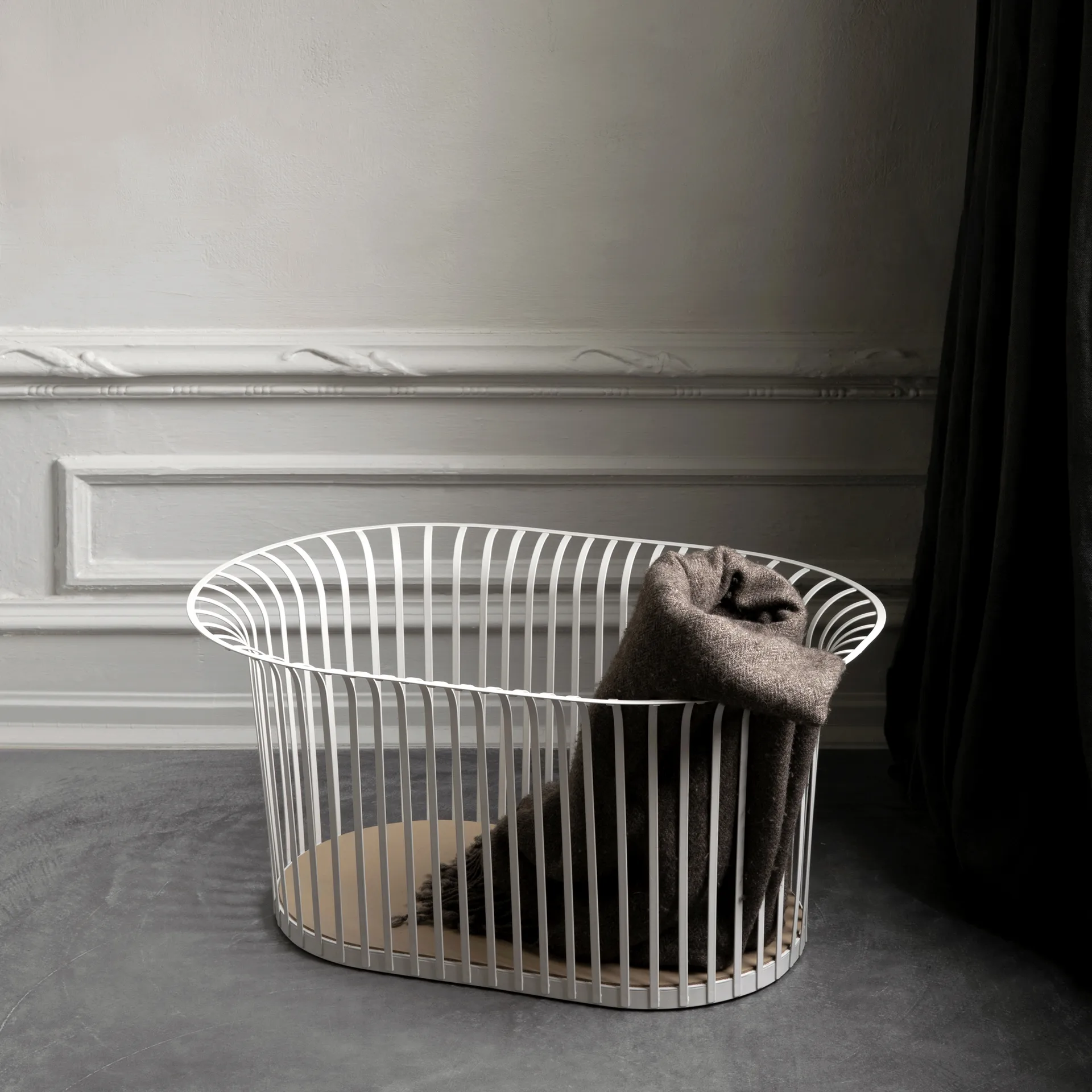 Ribbon kurv, Elfenben Audo Copenhagen