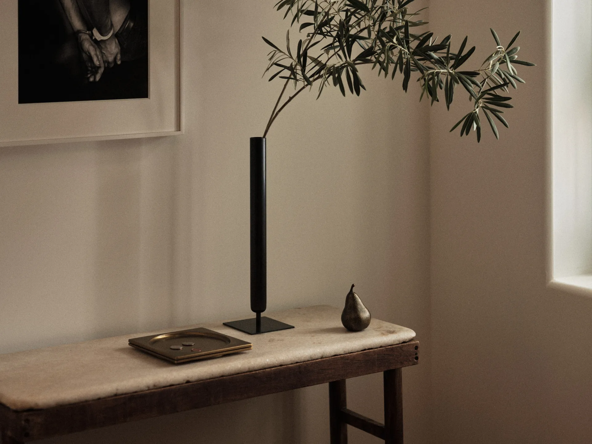 Sentimant dekoration pære, Messing Audo Copenhagen