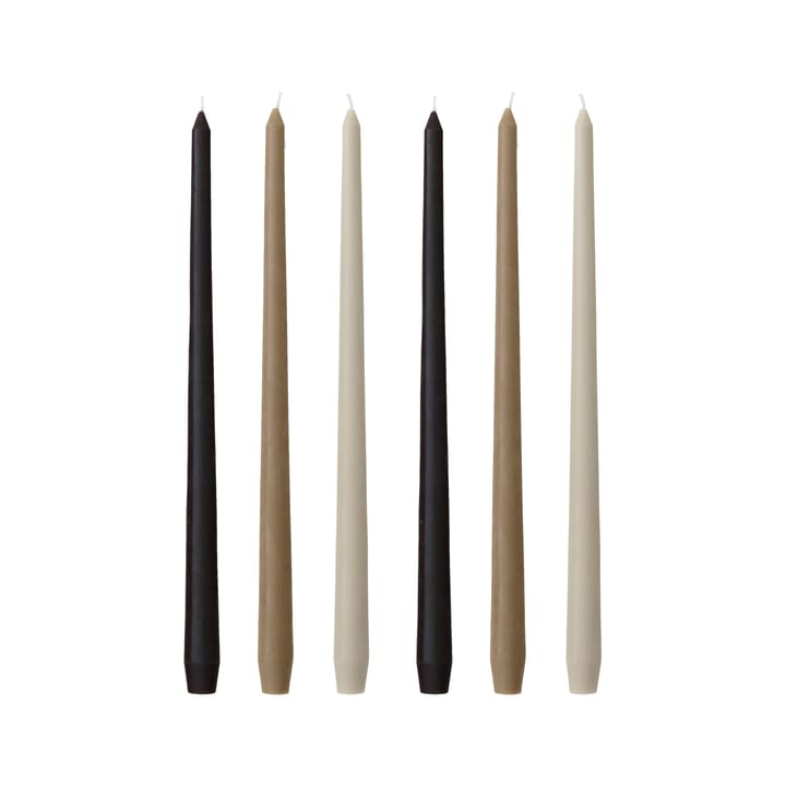 Spire lys 38 cm 6-pak - Ivory - Audo Copenhagen