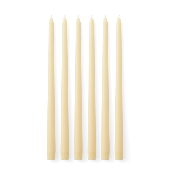 Spire lys 38 cm 6-pak - Ivory - Audo Copenhagen