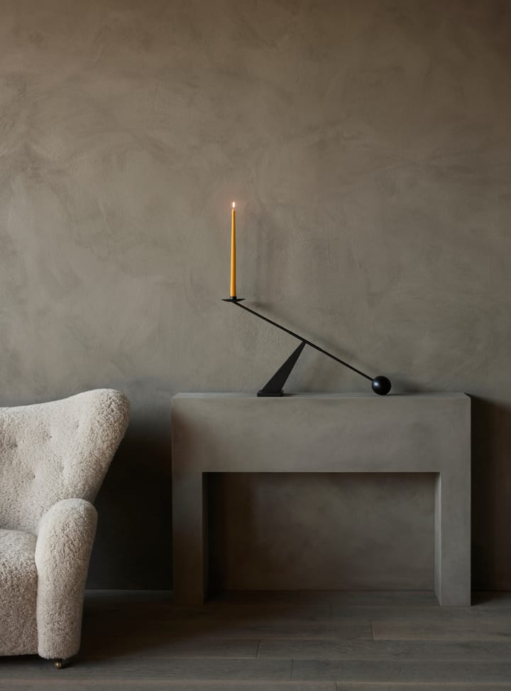 Spire lys 38 cm 6-pak, Ochre Audo Copenhagen