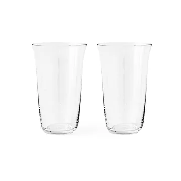 Strandgade drikkeglas 13,7 cm 2-pak - Klar - Audo Copenhagen