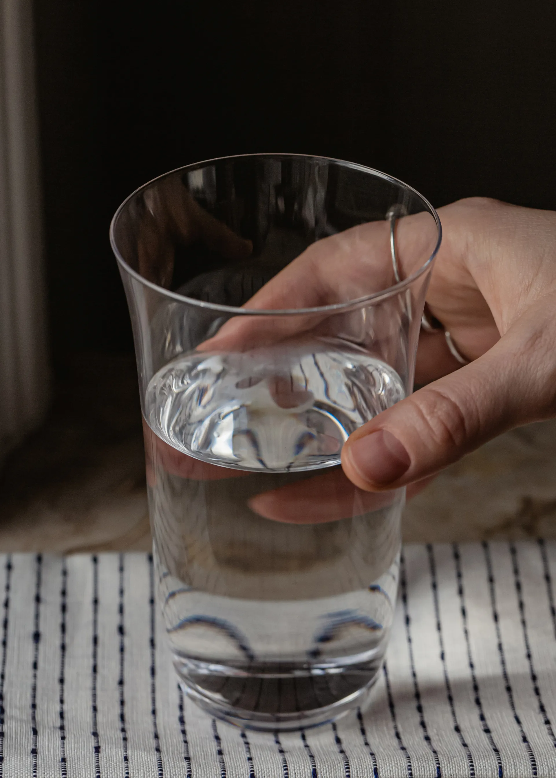 Strandgade drikkeglas 13,7 cm 2-pak, Klar Audo Copenhagen