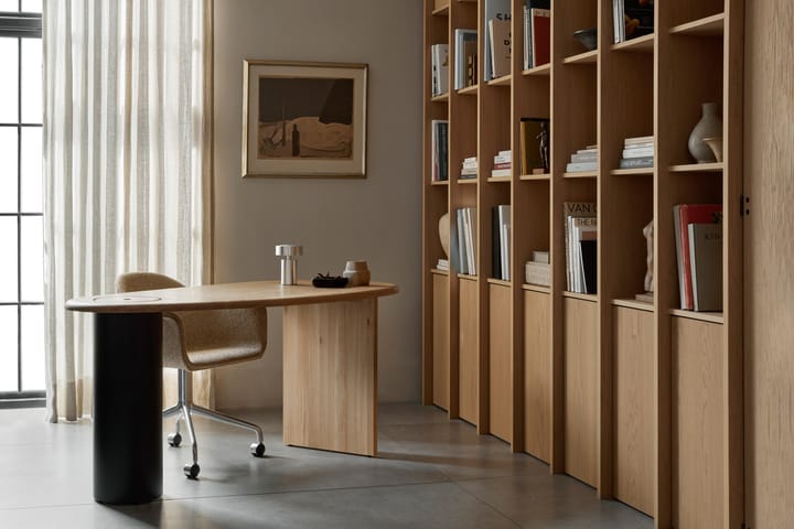 The Eclipse desk skrivebord, Natural Oak Audo Copenhagen