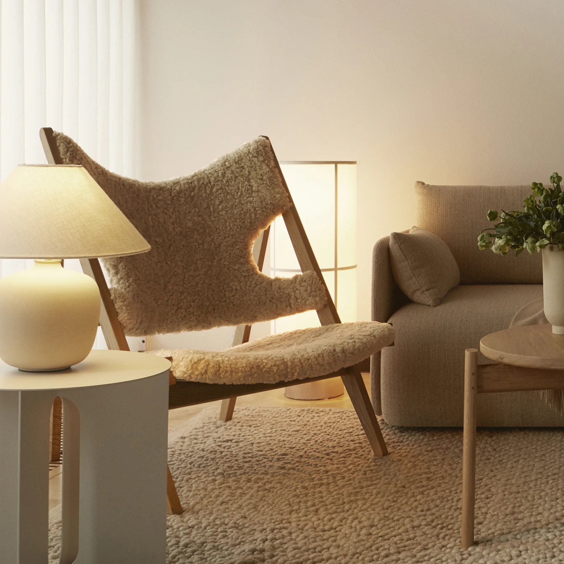 Torso bordlampe 37 cm, Off white Audo Copenhagen