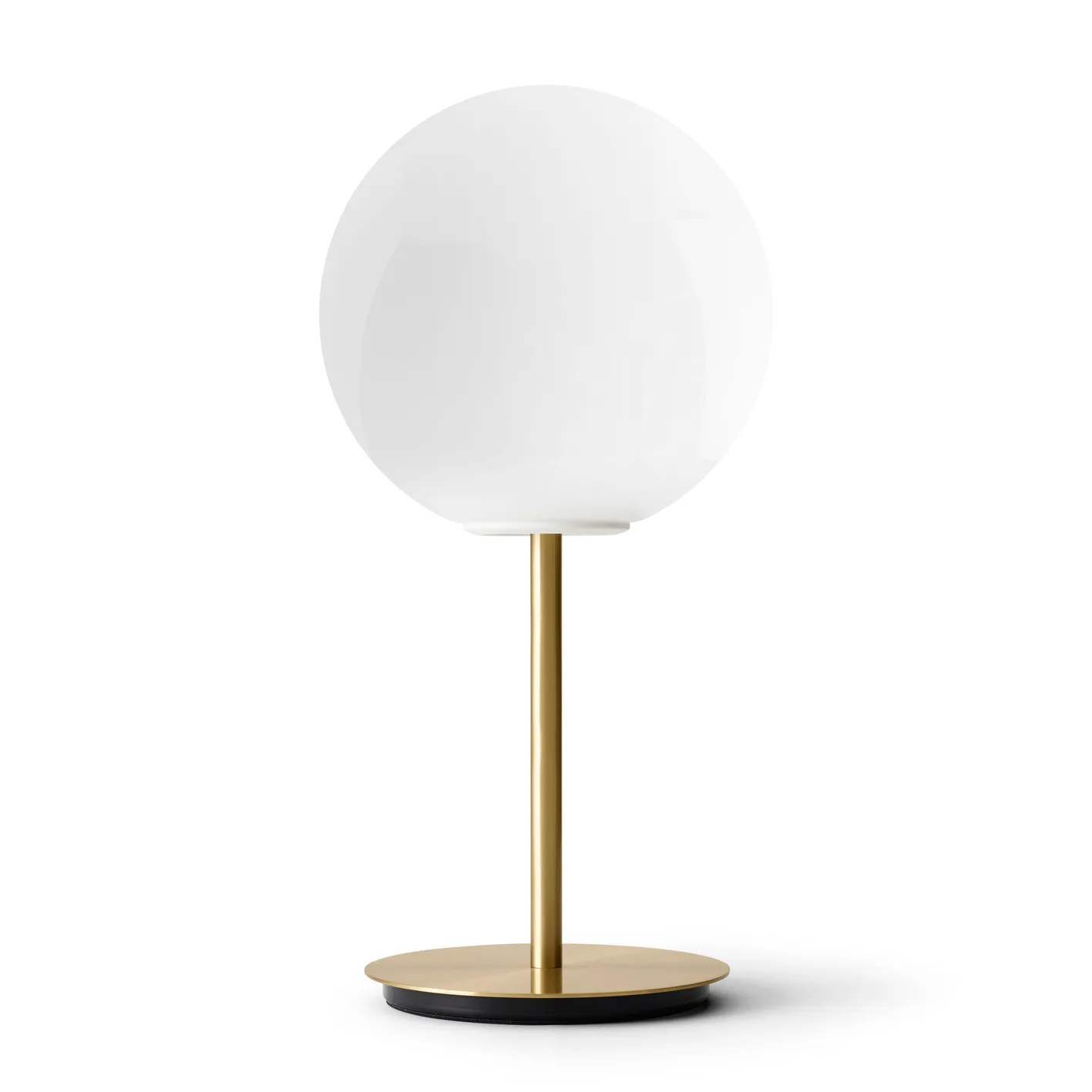 TR bordlampe messing, Blankt opalglas Audo Copenhagen