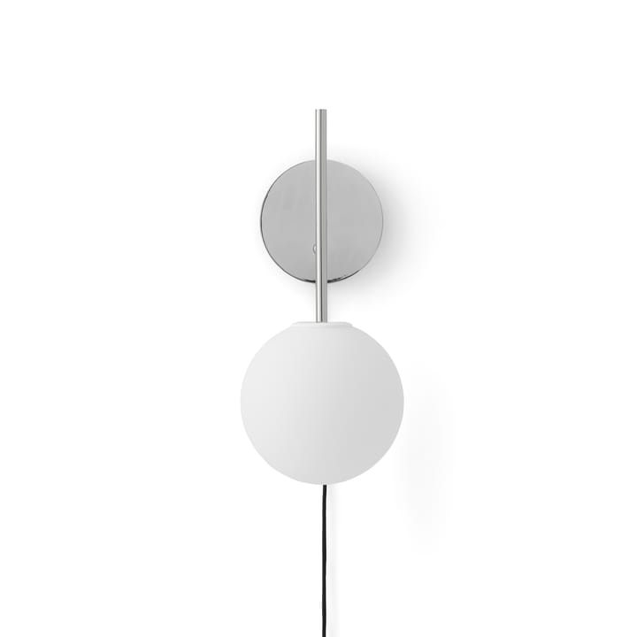TR Bulb Suspended væglampe, Polished steel Audo Copenhagen