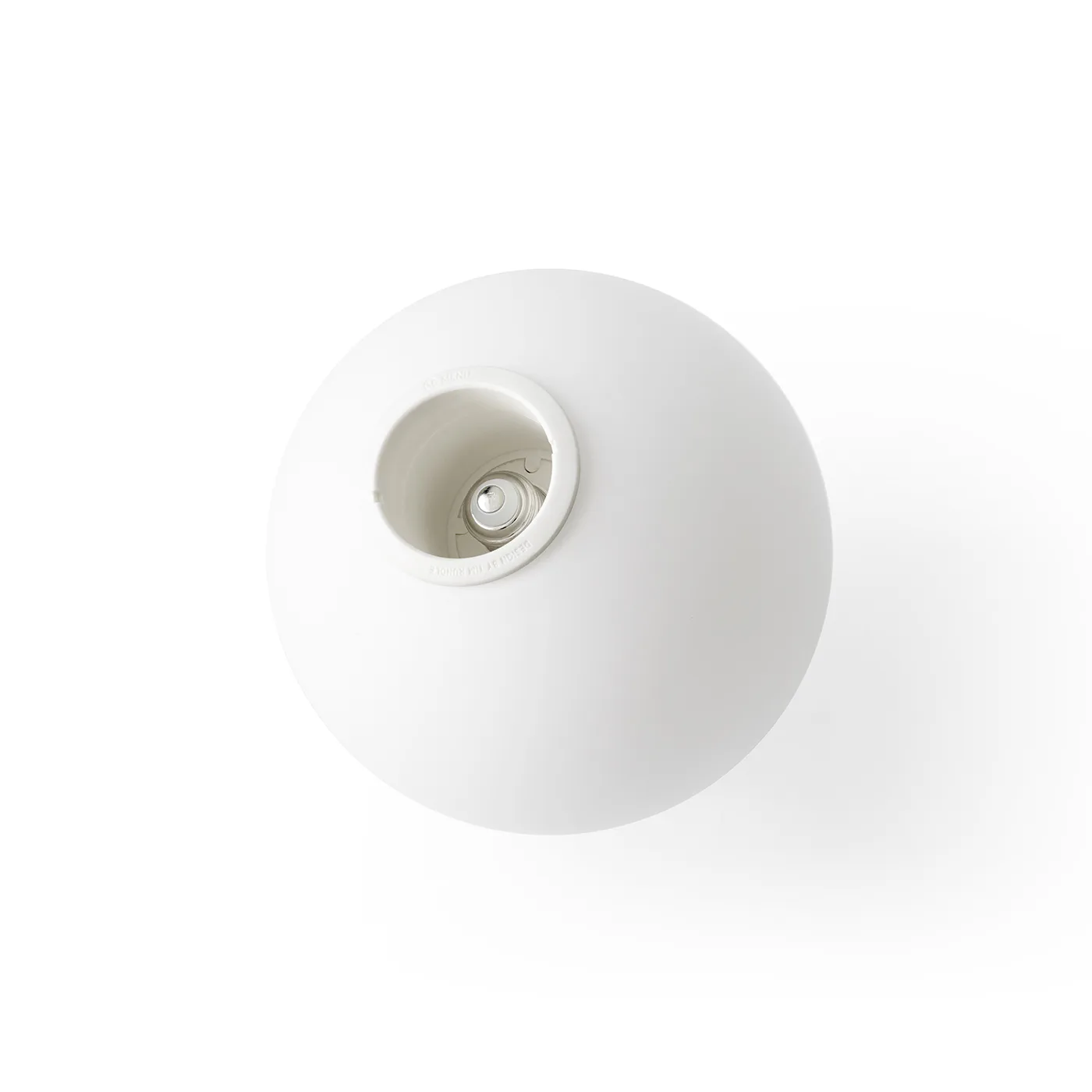 TR lampeskærm opalglas, Mat Audo Copenhagen