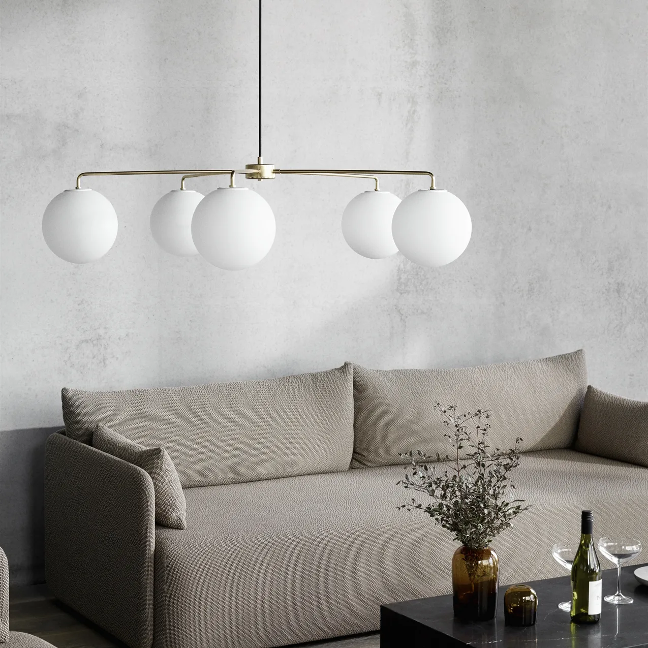 TR lampeskærm opalglas, Mat Audo Copenhagen