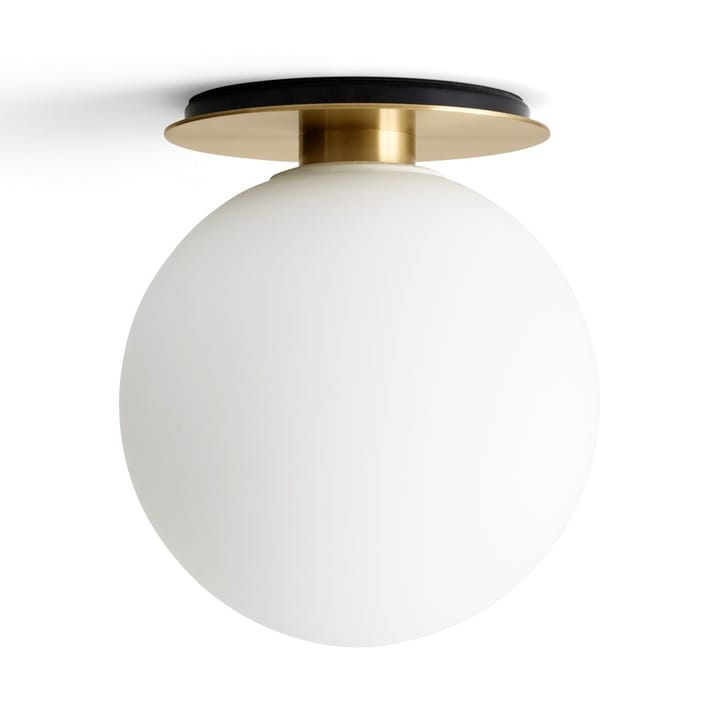 TR lofts-/væglampe messing - Mat opalglas - Audo Copenhagen