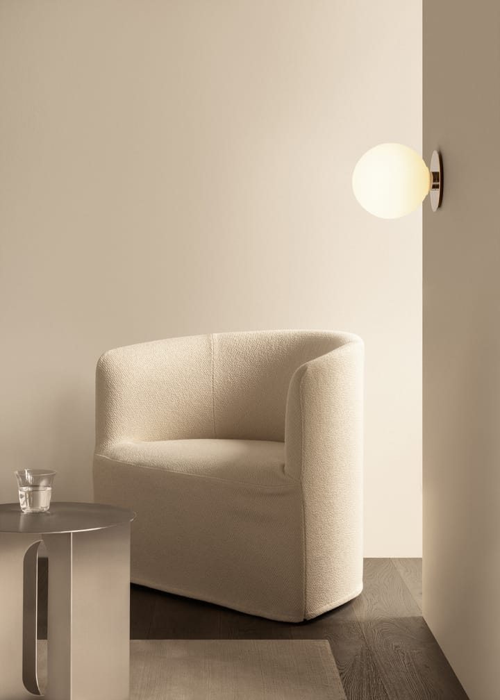 TR loft/væglampe, Polished steel Audo Copenhagen