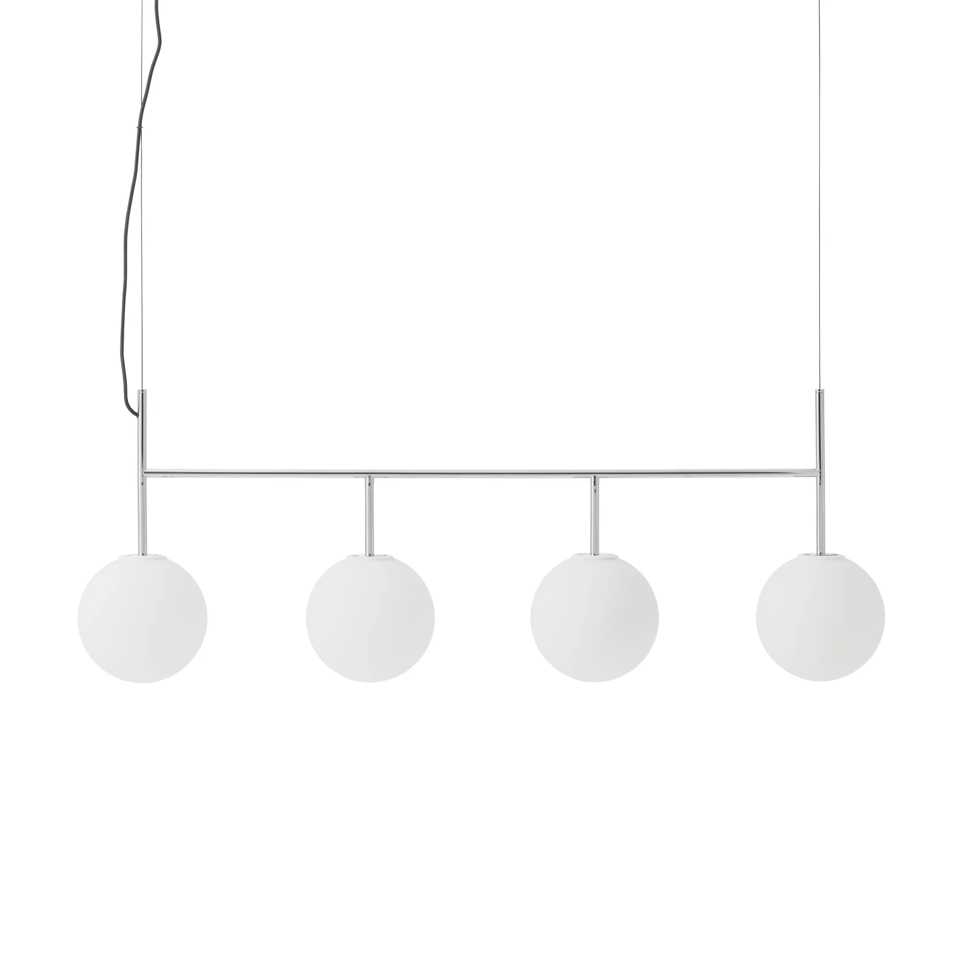 TR rail loftslampe, Polished steel Audo Copenhagen