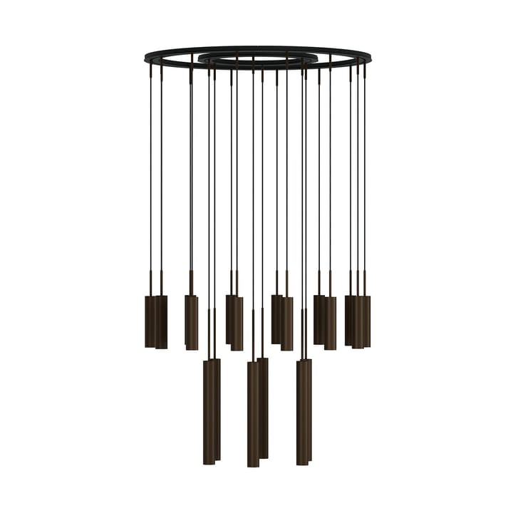 Tubulaire lysekrone 20 - Anodized bronzed - Audo Copenhagen