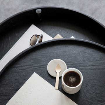 Turning bord - sortbejdset asketræ – messing - Audo Copenhagen