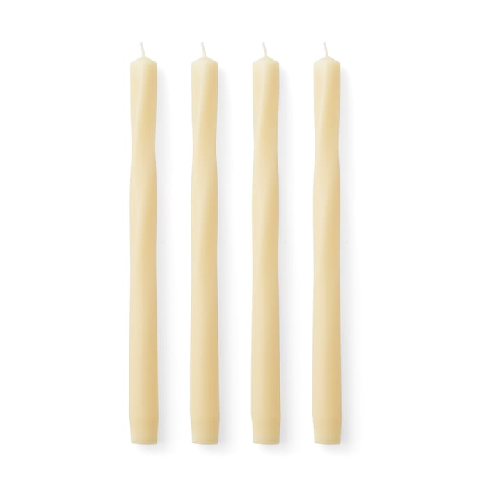 Twist lys 30 cm 4-pak - Ivory - Audo Copenhagen