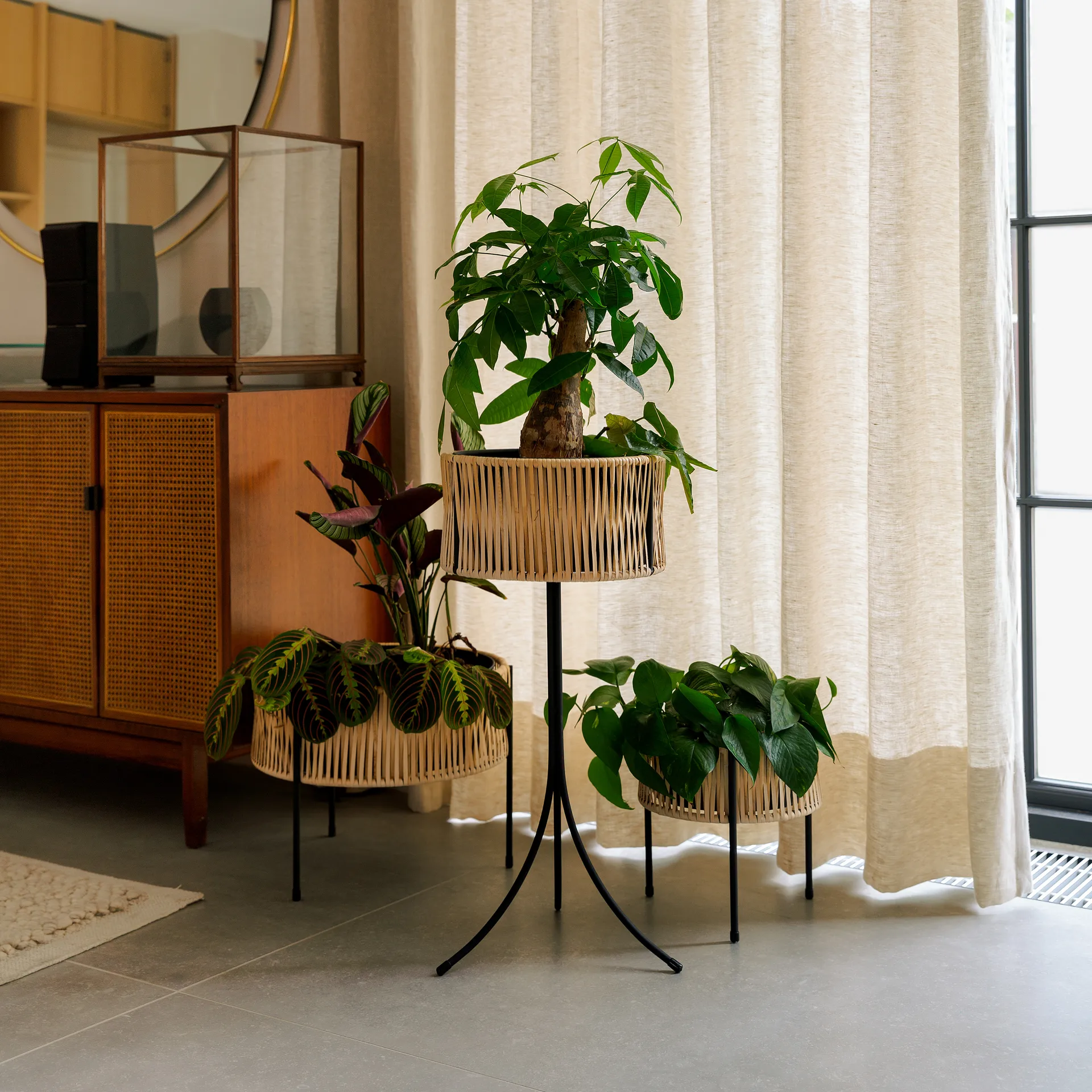 Umanoff planter blomsterkumme rotting/stål, h32,5 cm Ø41 cm Audo Copenhagen