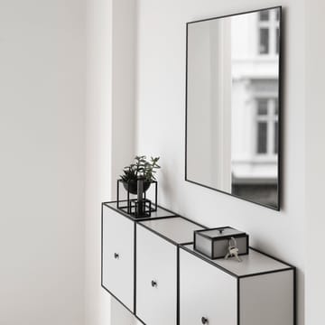 View spejl 70x70 cm - sort - Audo Copenhagen