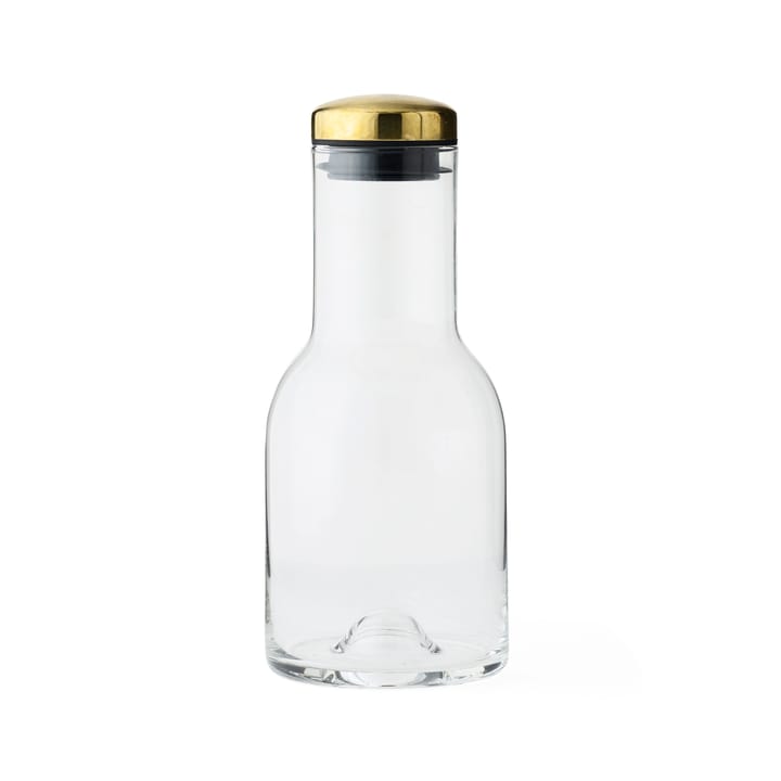 Water Bottle karaffel - glas-messing - Audo Copenhagen