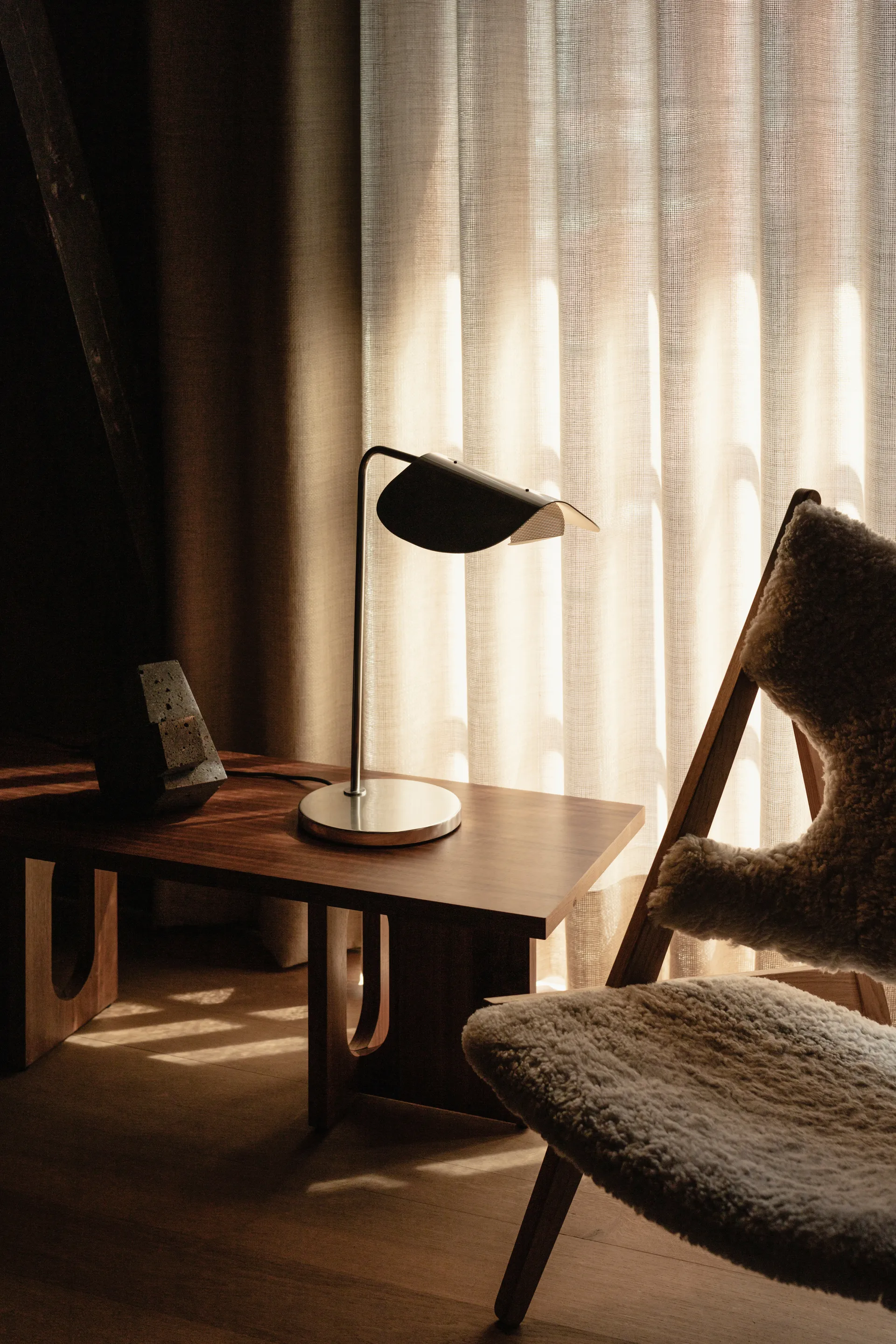 Wing bordlampe 56 cm, Aluminium Audo Copenhagen