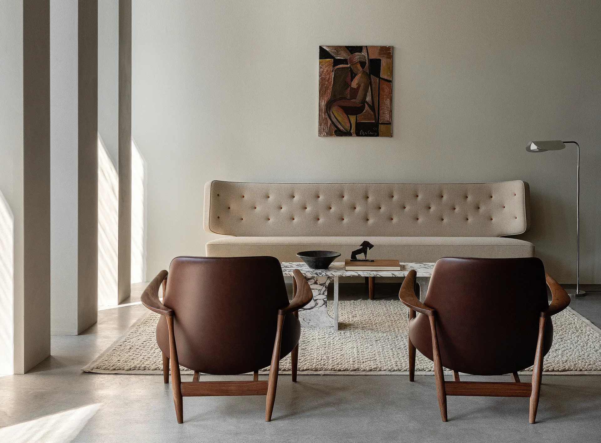 Wing gulvlampe, Aluminium, 84 cm Audo Copenhagen