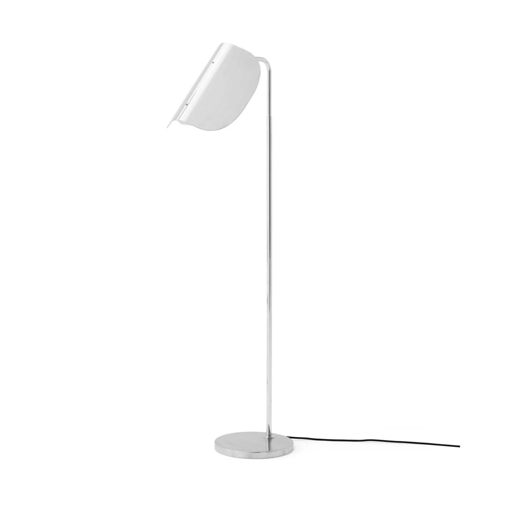Wing gulvlampe, Polished aluminum, 115 cm Audo Copenhagen