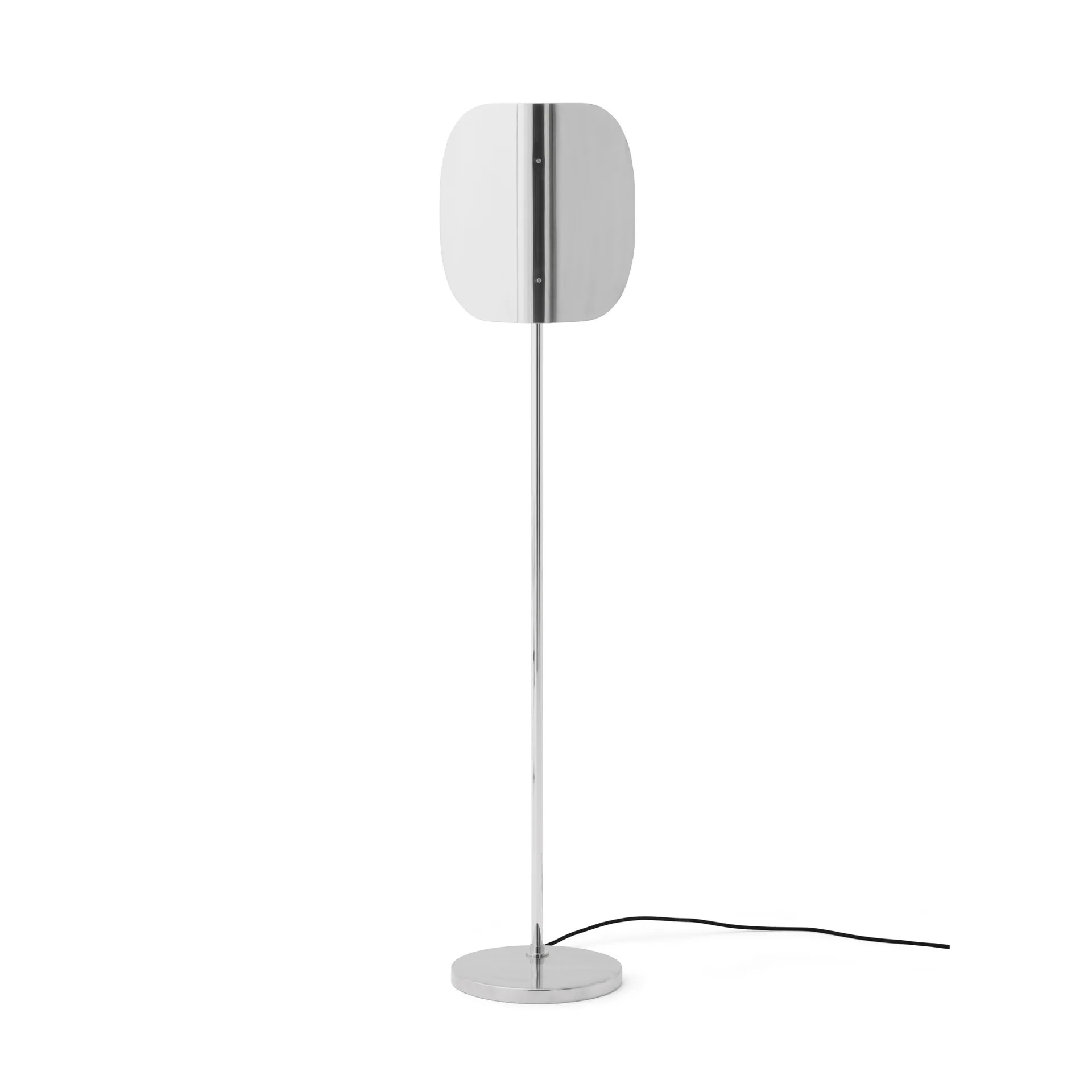 Wing gulvlampe, Polished aluminum, 115 cm Audo Copenhagen