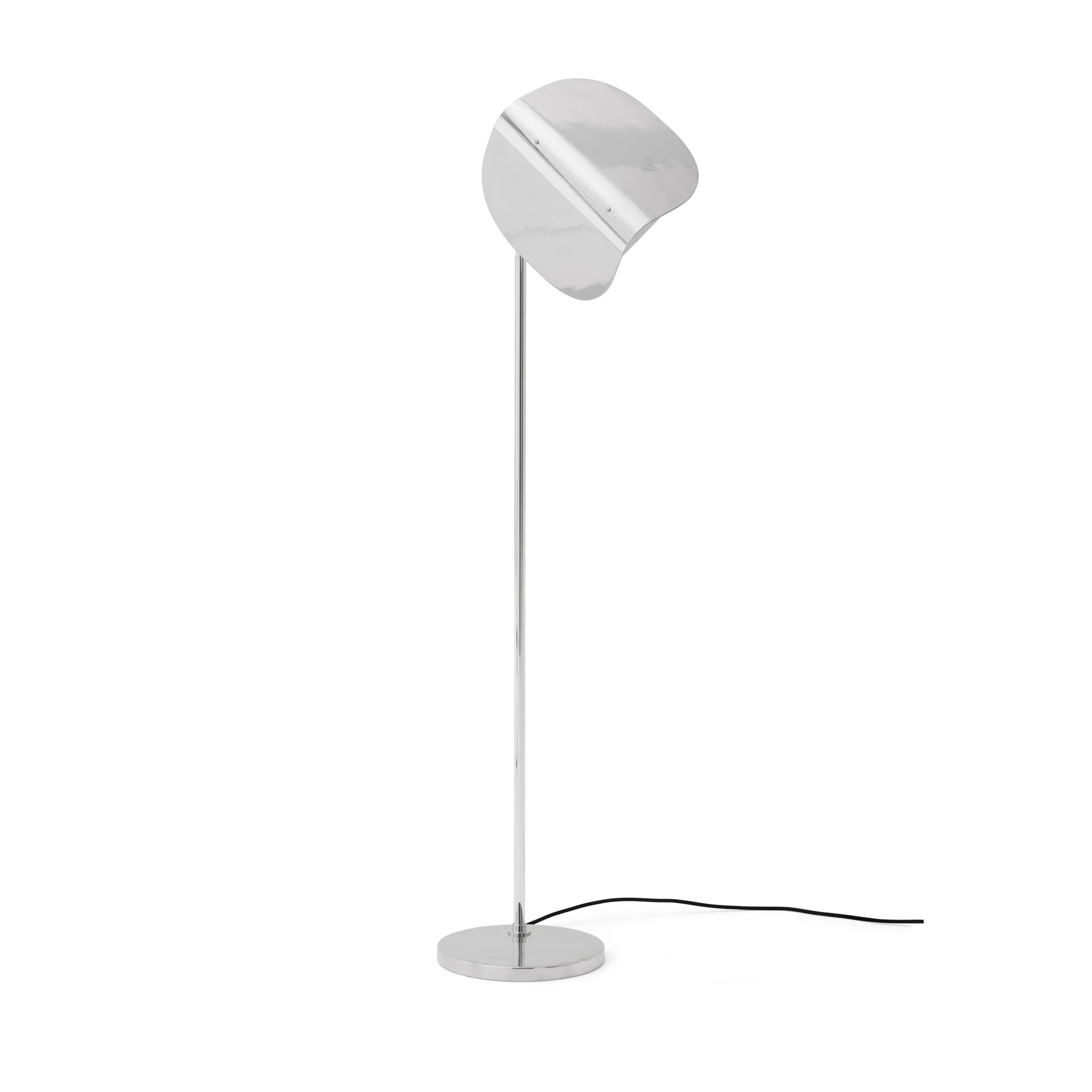 Wing gulvlampe, Polished aluminum, 115 cm Audo Copenhagen