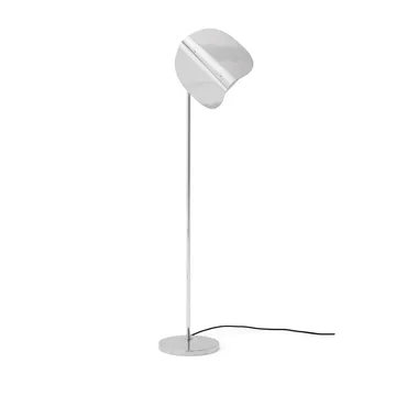 Wing gulvlampe - Polished aluminum, 115 cm - Audo Copenhagen