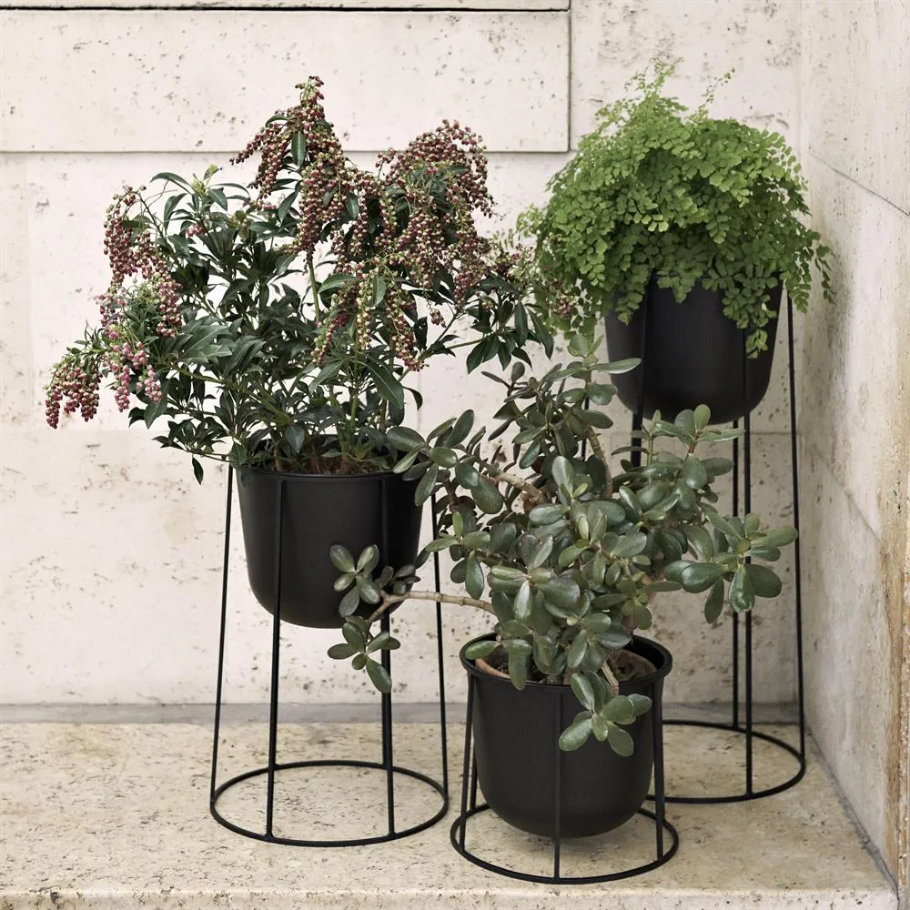 Wire Pot urtepotteskjuler, sort Audo Copenhagen