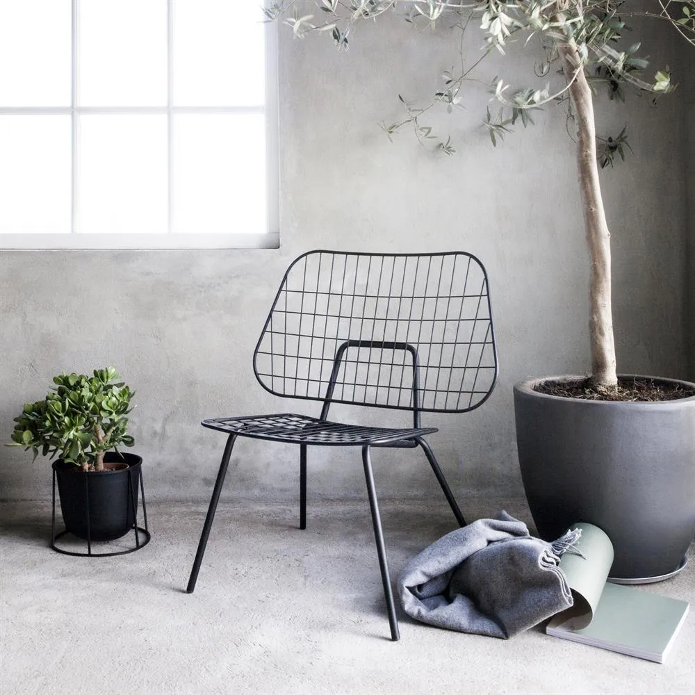 Wire Pot urtepotteskjuler, sort Audo Copenhagen