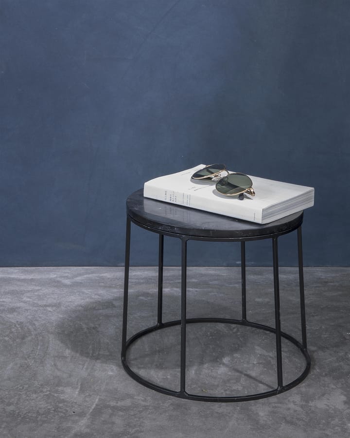 Wire table top - sort marmor - Audo Copenhagen