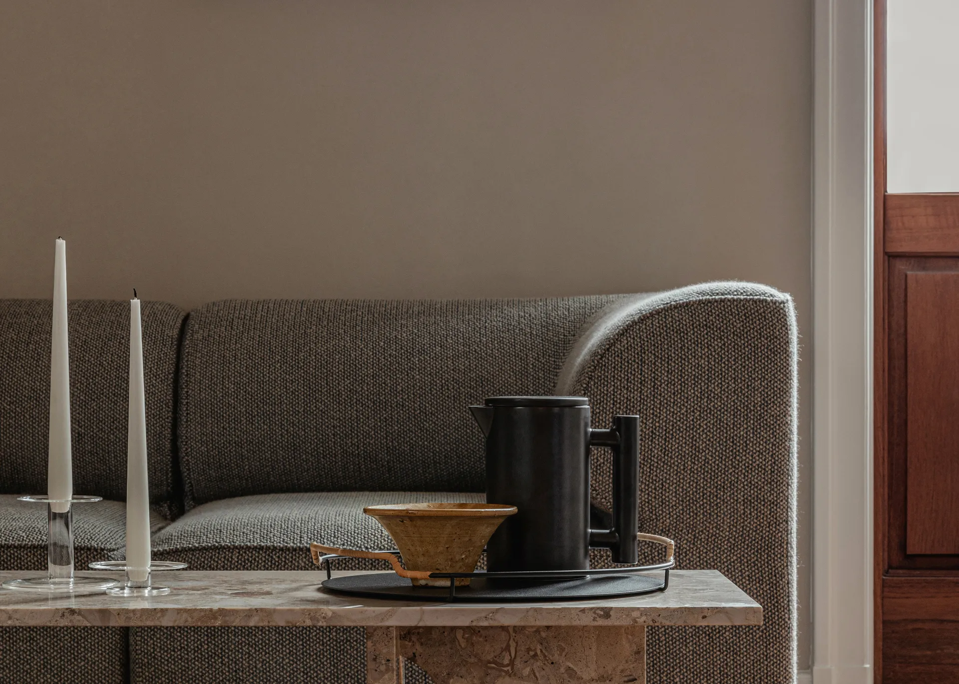 Yana kaffekande 1 L, Dark glazed Audo Copenhagen