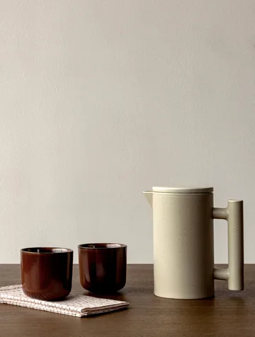 Yana kaffekande 1 L - Grey glazed - Audo Copenhagen