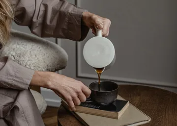 Yana kaffekande 1 L - Grey glazed - Audo Copenhagen