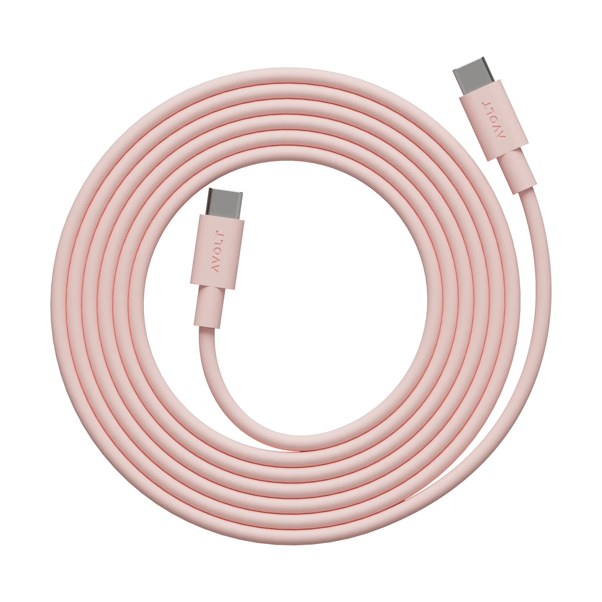 Cable 1 USB-C til USB-C opladningskabel 2 m, New Pink Avolt