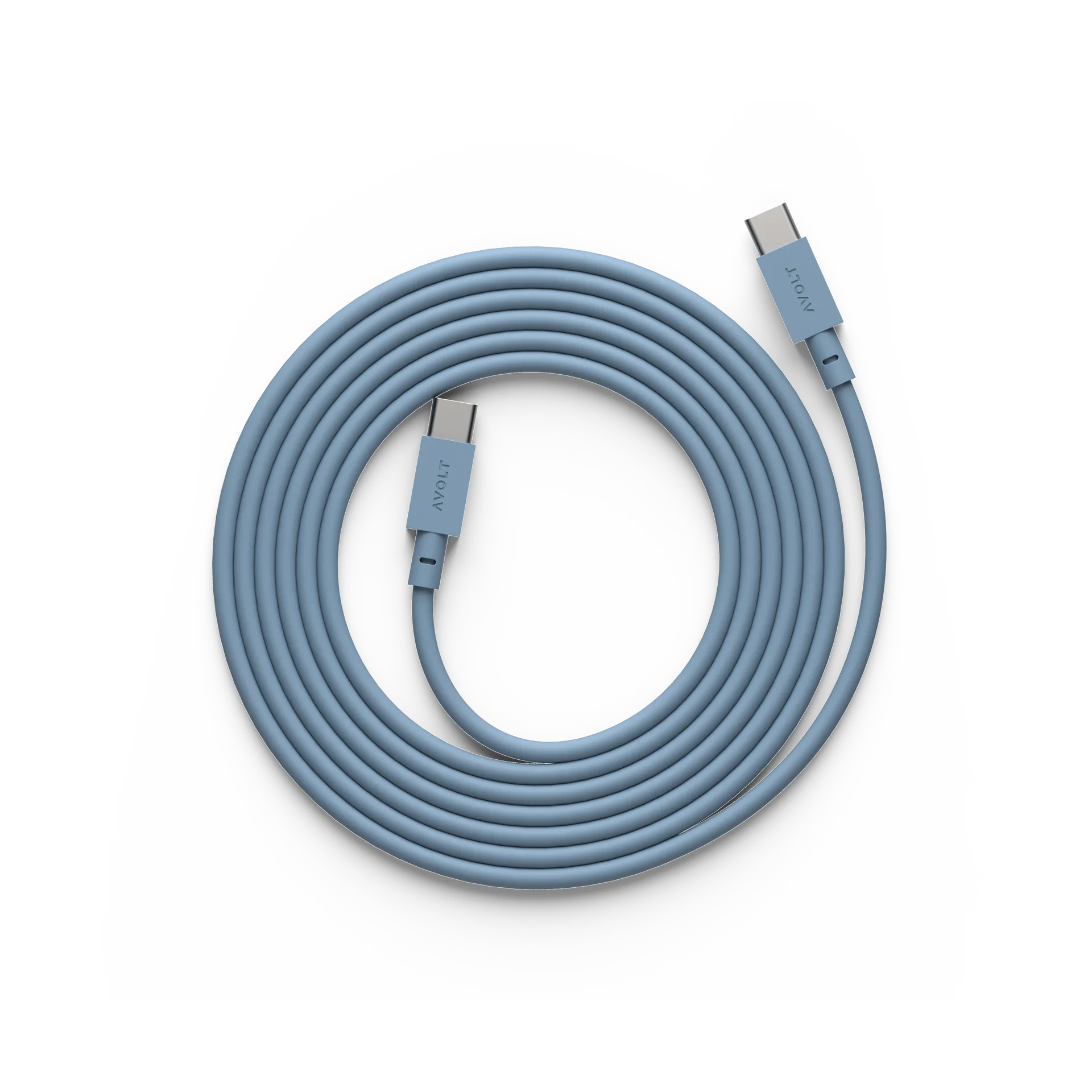 Cable 1 USB-C til USB-C opladningskabel 2 m, Shark blue Avolt