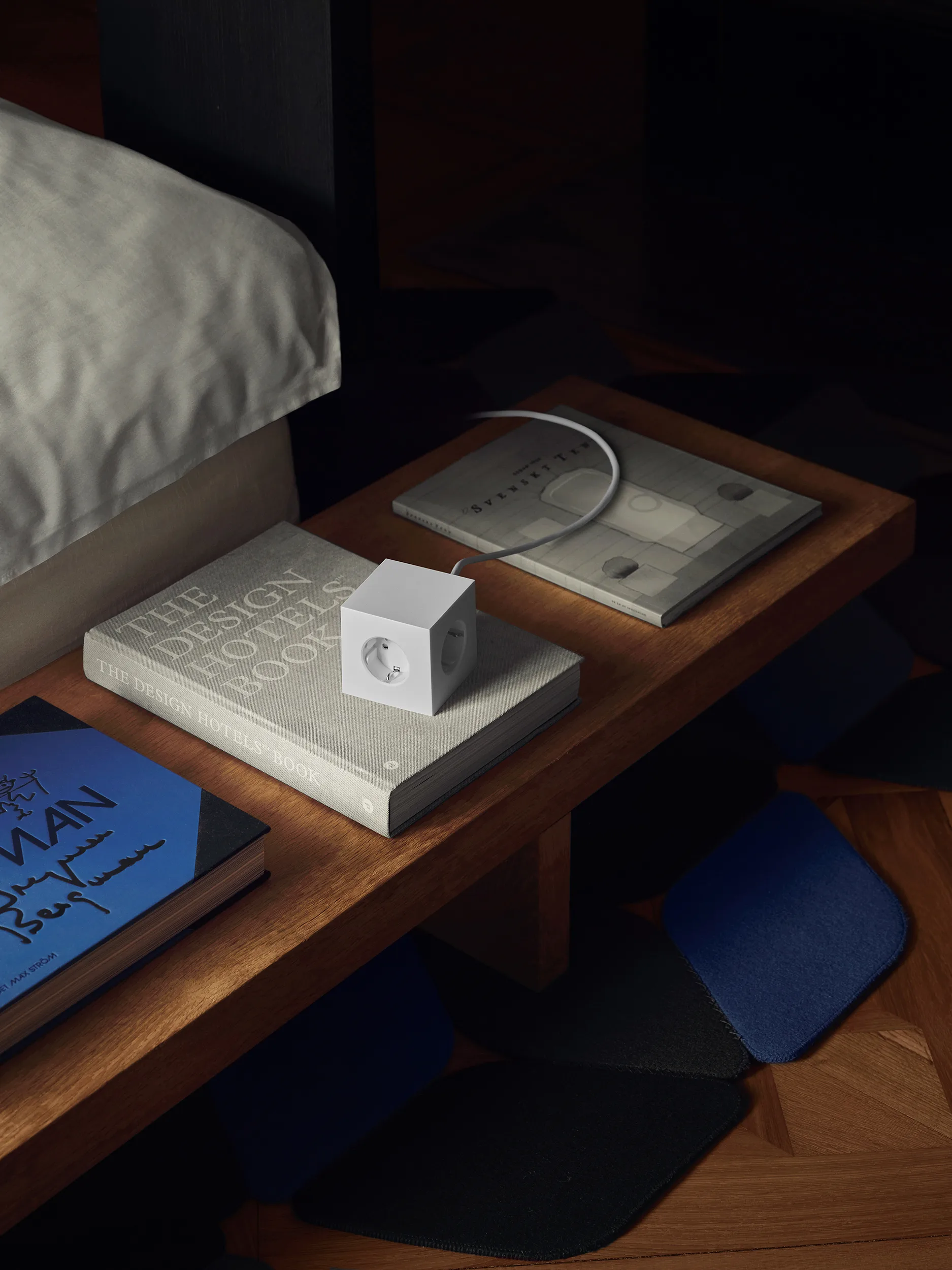 Square 1 grenudtag USB-C 30W 1,8 m, White Martinelli Luce edition Avolt