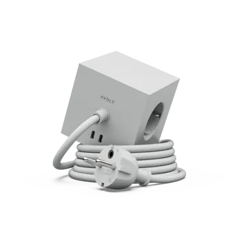 Square 1 grenudtag USB-C 30W 3 m - Gotland Gray - Avolt