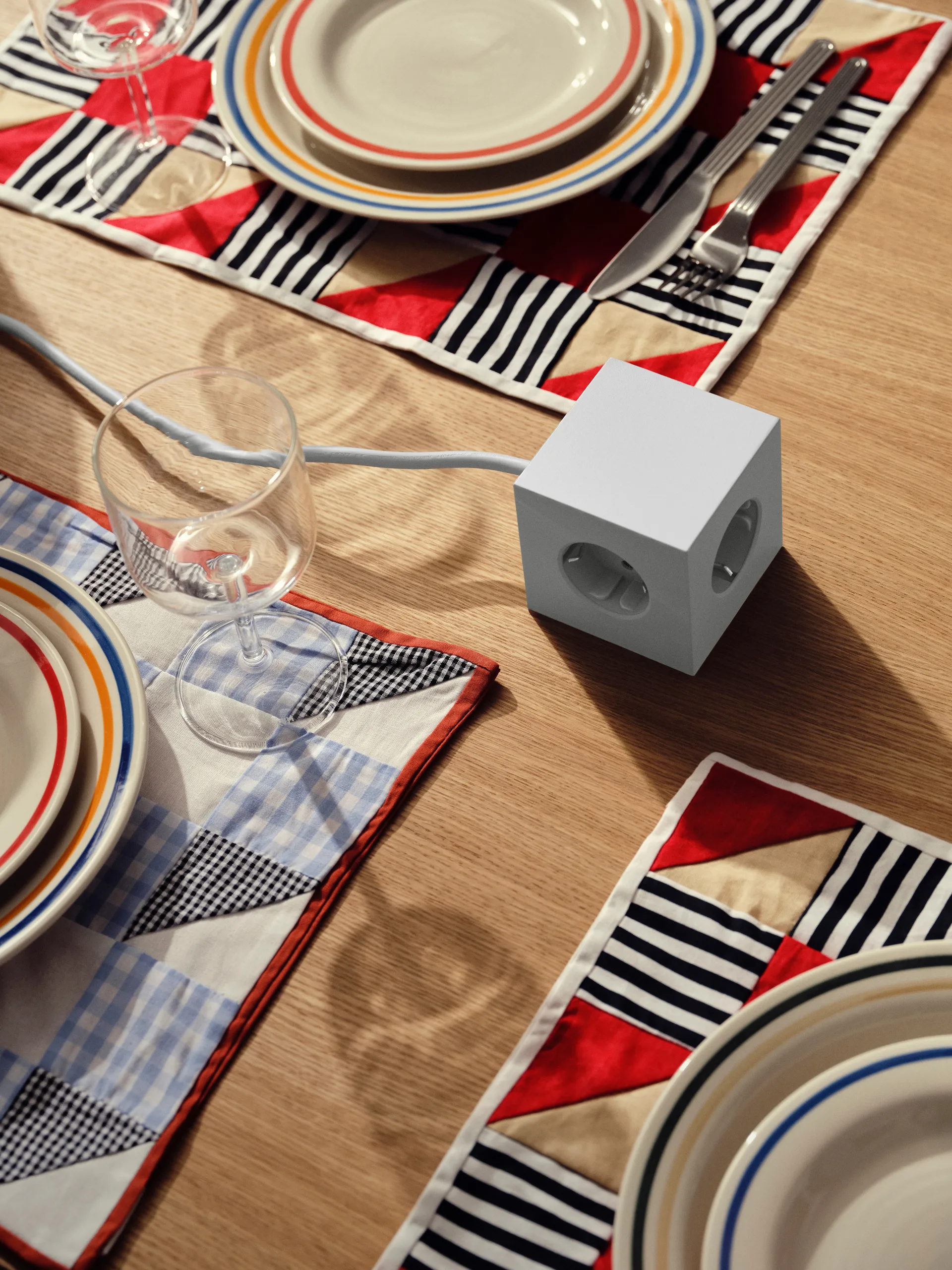 Square 1 grenudtag USB-C 30W 3 m, Gotland Gray Avolt