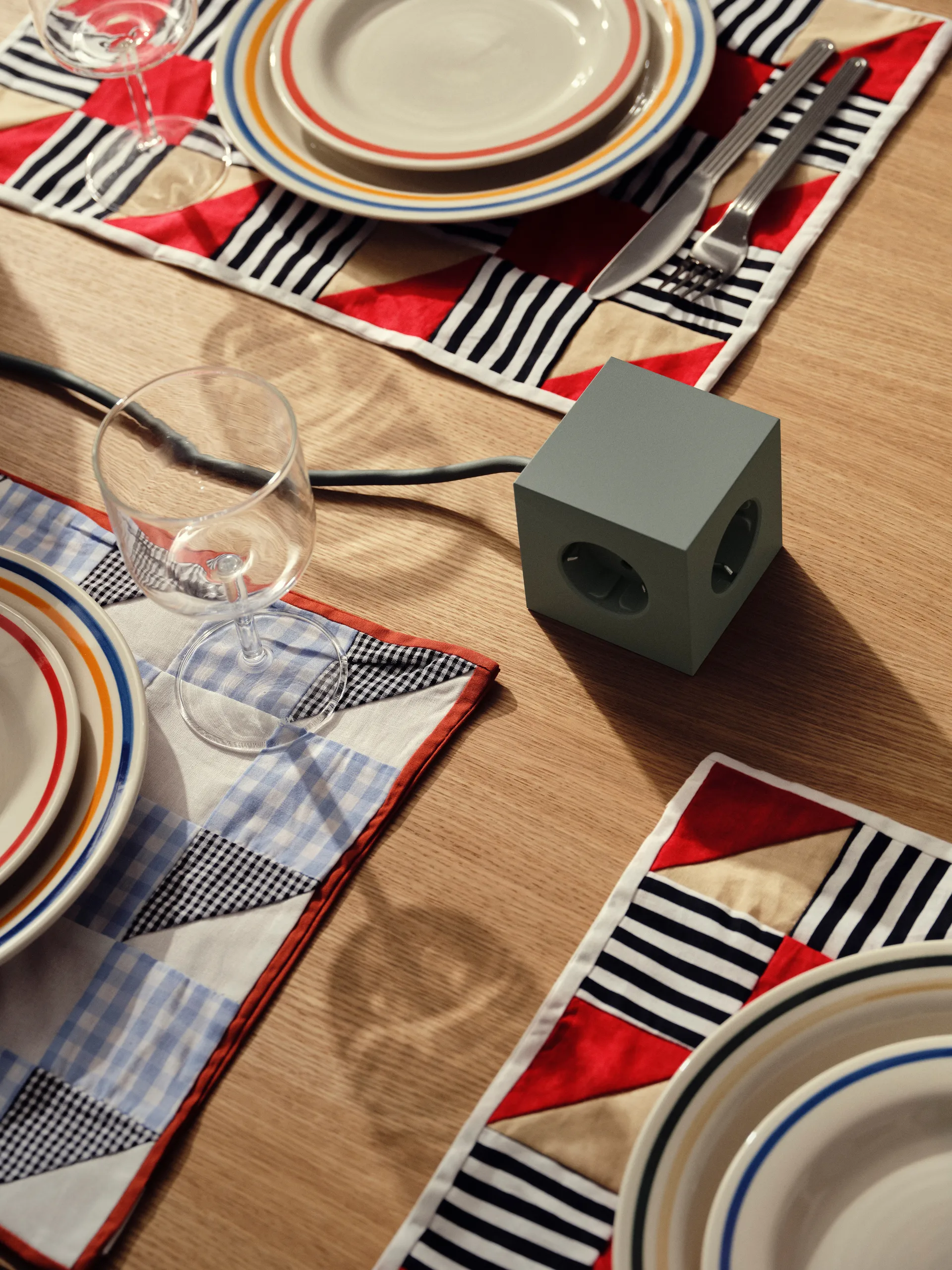 Square 1 grenudtag USB-C 30W 3 m, Oak Green Avolt