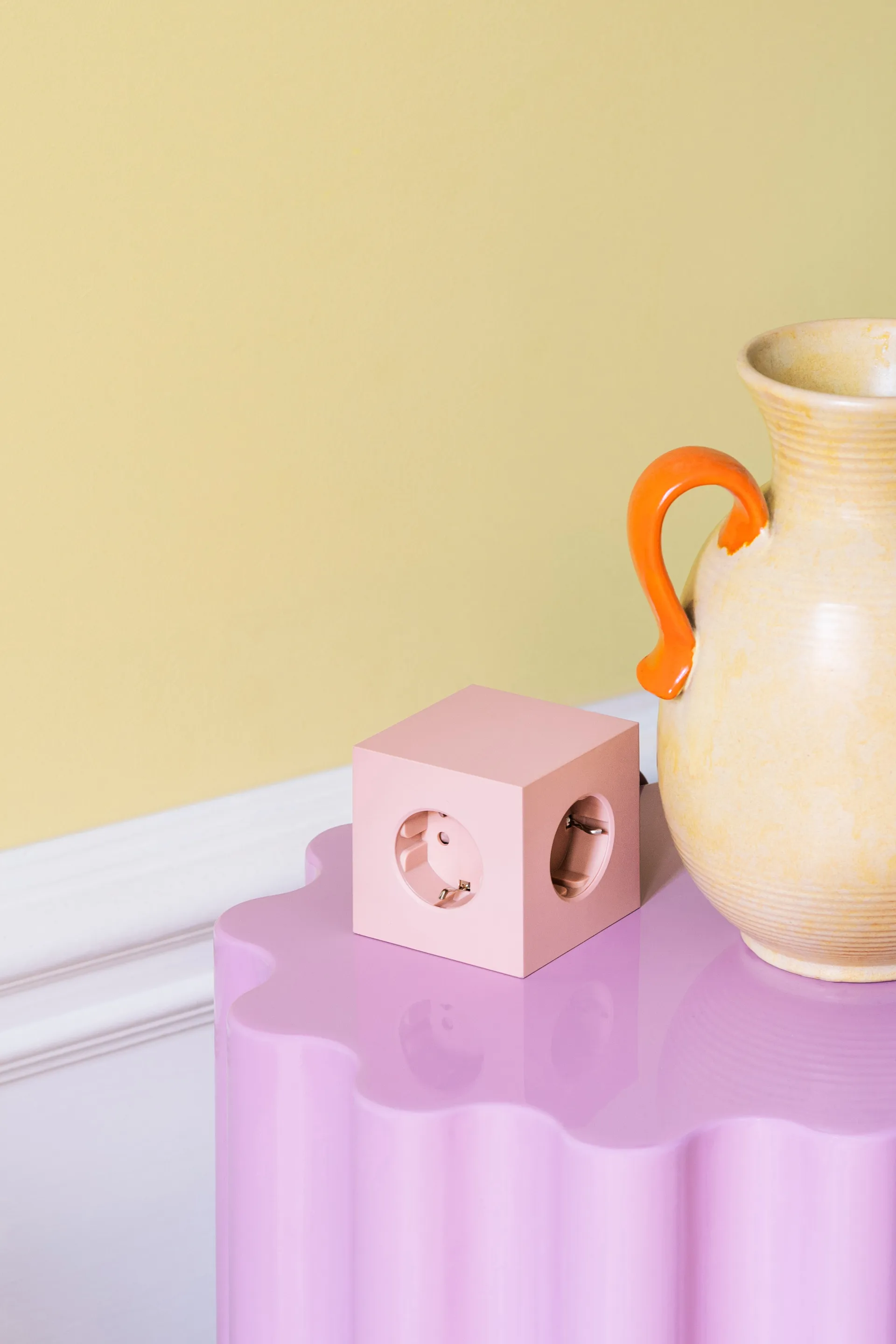 Square 1 grenudtag USB-C 30W 3 m, Old Pink Avolt