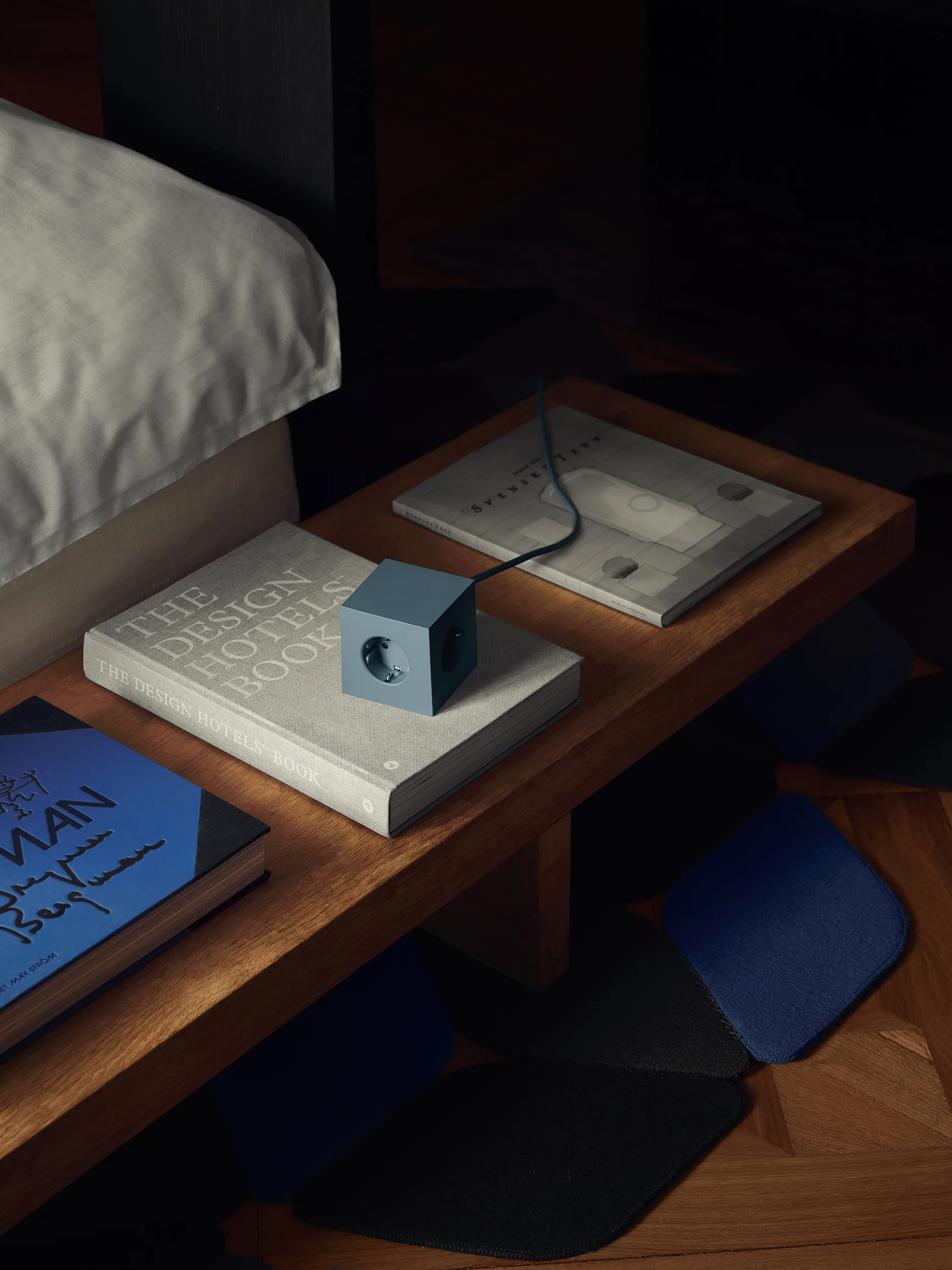 Square 1 grenudtag USB-C 30W 3 m, Shark Blue Avolt