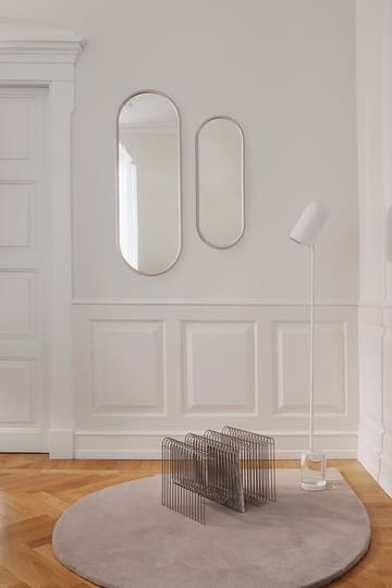 Angui spejl ovalt 108 cm - Taupe - AYTM