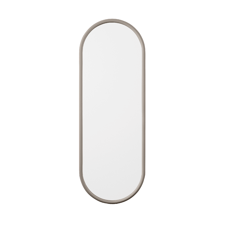 Angui spejl ovalt 78 cm - Taupe - AYTM