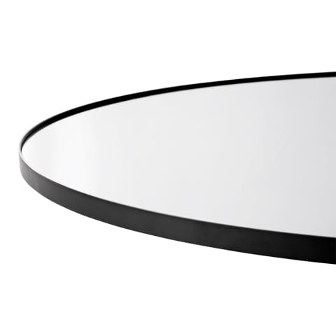 Circum spejl small, klar-sort AYTM