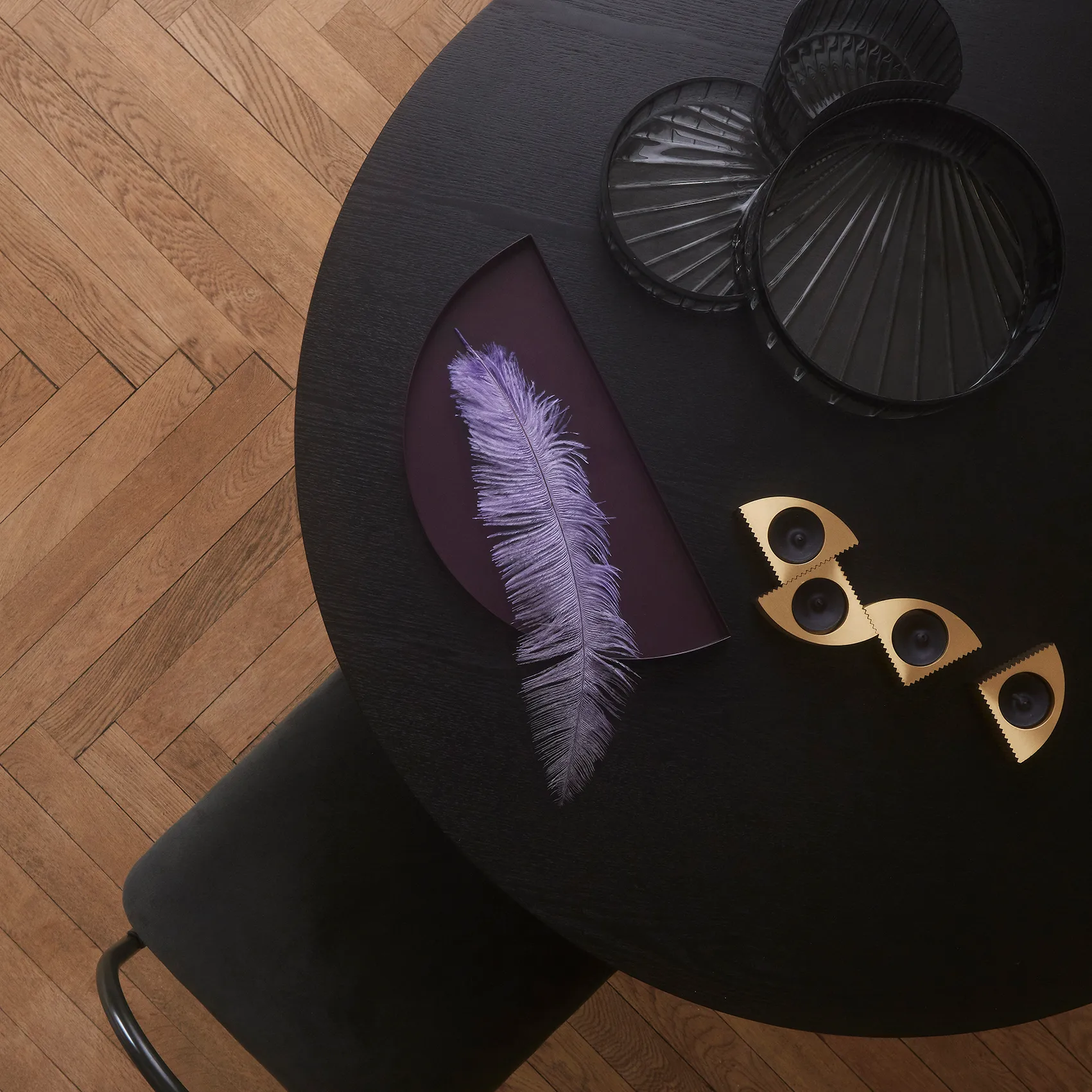 Concha skål 3-pak, Sort AYTM