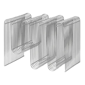 Curva avisholder - sølv - AYTM