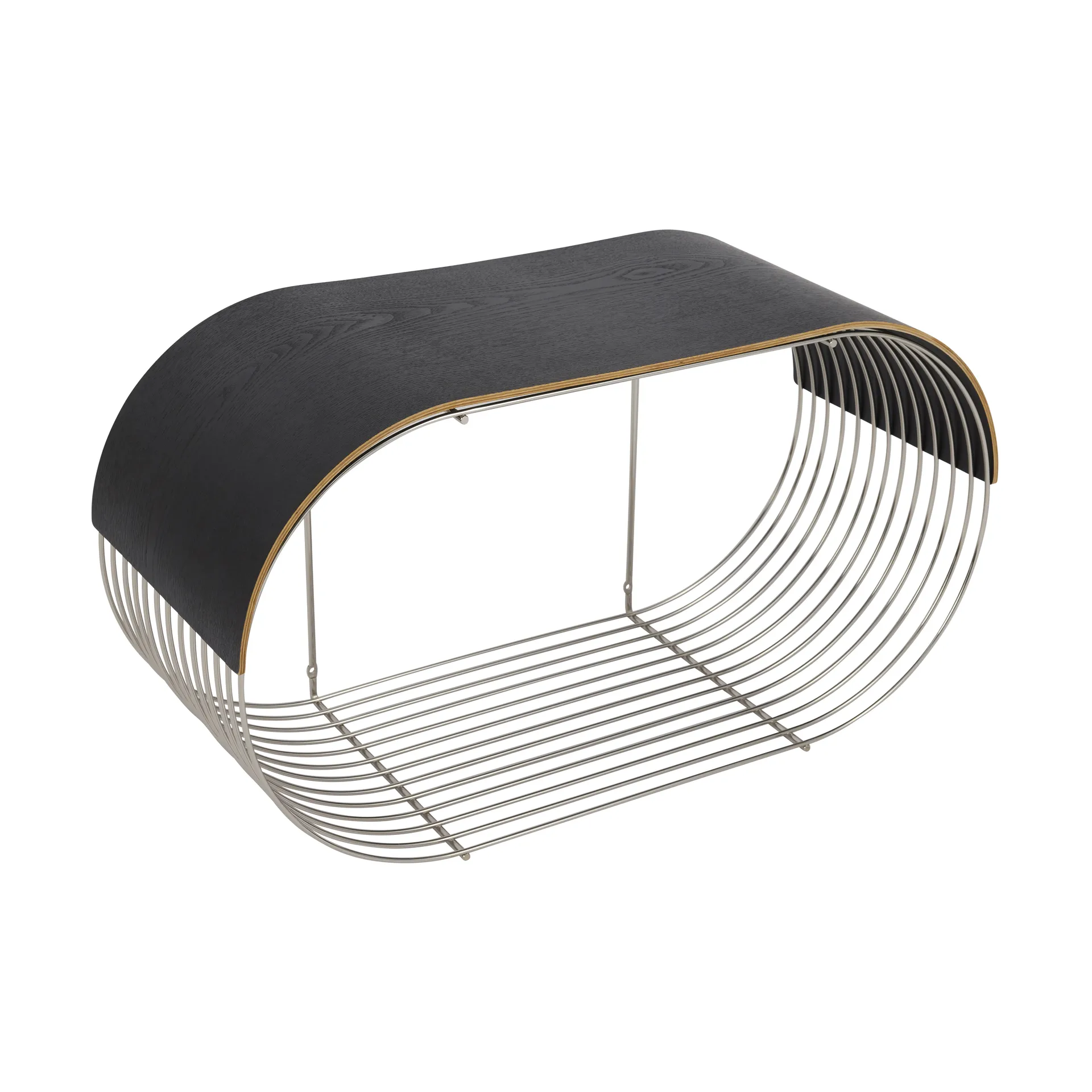 Curva bakke/toppanel til Curva væghylde 62,2 cm, Sort AYTM